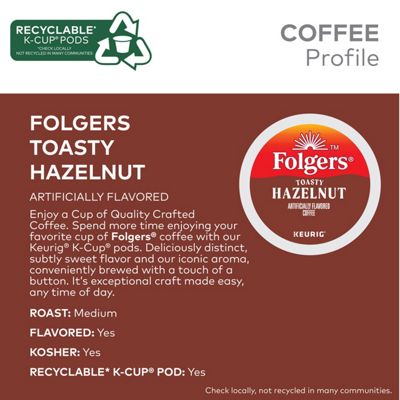 Keurig K-Cup Coffee Toasty Hazelnut Coffee - Image 4