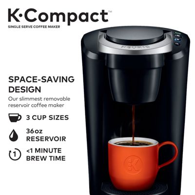 Keurig K-Cup Coffee K-Compact Coffee Maker - Image 2