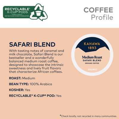 Keurig K-Cup Coffee Safari Blend Coffee - Image 5
