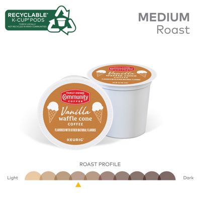 Keurig K-Cup Coffee Vanilla Waffle Cone Coffee - Image 8