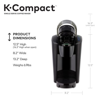 Keurig K-Cup Coffee K-Compact Coffee Maker - Image 3