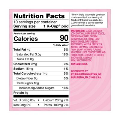 Keurig K-Cup Coffee Strawberry Matcha Latte - Image 6