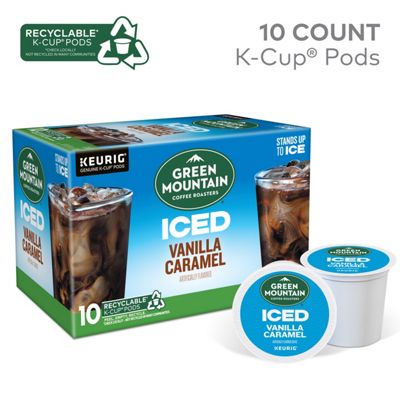 Keurig K-Cup Coffee ICED Vanilla Caramel Coffee - Image 2