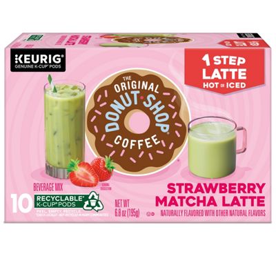 Keurig K-Cup Coffee Strawberry Matcha Latte - Image 2